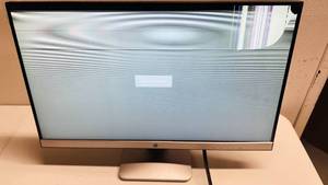 lot 133 image: HP 27 Monitor 27q DAMAGED (No power cord included)