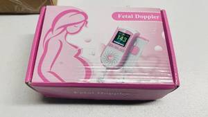 lot 137 image: Fetal Doppler Baby Heartbeat Monitor