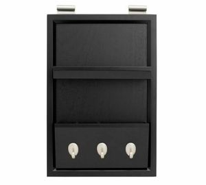lot 149 image: Pottery Barn Daily Organization System - Letter Bin - Black in Box