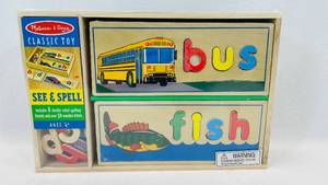 lot 180 image: Melissa & Doug See & Spell