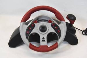 lot 186 image: Xbox Mad Catz Steering Wheel