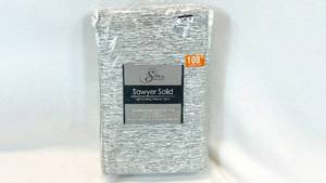 lot 188 image: Softline Sawyer Solid Light Filtering Window Panel 52x108in