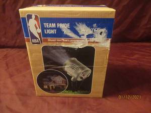 lot 97 image: NBA TEAM PRIDE INDOOROUTDOOR  LIGHT NEW IN BOX