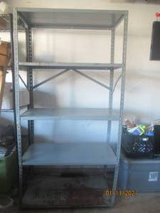 lot 55 image: SHELVING UNIT