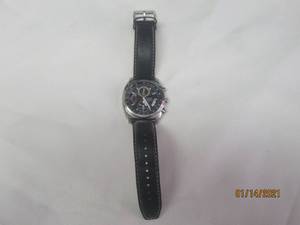 lot 11 image: PULSAR CHRONOGRAPH 100M TACHYMETER GENUINE LAETHER BAND