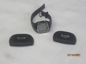 lot 20 image: POLAR FLOW WR 30M WATCH