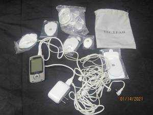lot 122 image: TEC. BEAN TENS UNIT MUSCLE STIMULATOR WITH ACCESSORIES MODEL AS1080