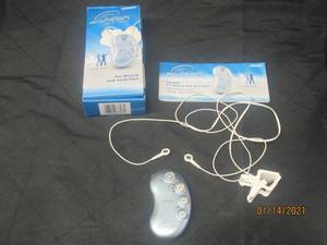 lot 123 image: OMRON ELECTRO THERAPY PAIN RELIEF