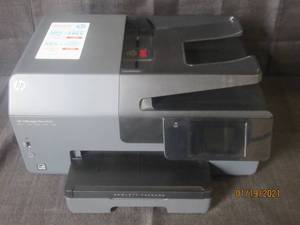lot 181 image: HP OFFICE JET PRO 6830 PRINT FAX SCAN COPY WEB POWER CORD NOT INCLUDED