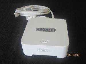 lot 195 image: SONOS MULTI-ROOM MUSIC SYSTEM ZONE BRIDGE BR100