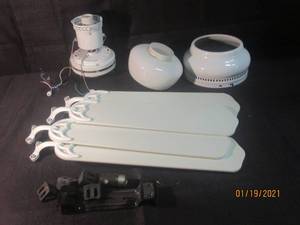 lot 248 image: CEILING FAN WORKING WHEN REMOVED ALL PIECES PRESENT