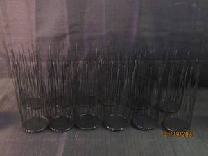lot 229 image: 12 WIRE DCOR CANDLE HOLDERS 11TALL