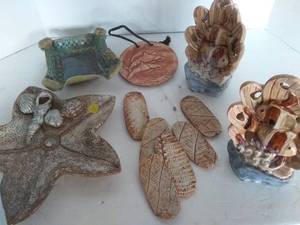 lot 48 image: Starfish and More Dcor. Including Windchime. 5 Pc