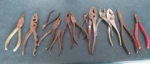 lot 51 image: Vintage and Current Pliers