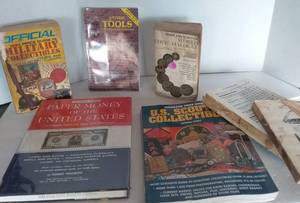 lot 100 image: Collector Books on Antiques(Military, Guns, Knives, Tools, and More)