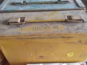 lot 62 image: 2 50 cal Ammo Cans