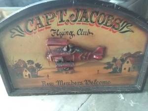 lot 66 image: 2 Pc. Transportation Themed Wall Dcor,One of Auto and one of a Plane. Approximately 24 and 21