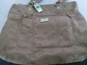 lot 236 image: Coach Purse, not authenticated, Please Preview