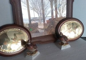 lot 197 image: Pheasant and Quail Dcor, 5Pc