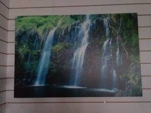 lot 218 image: Very Large Waterfall Canvas 60x40