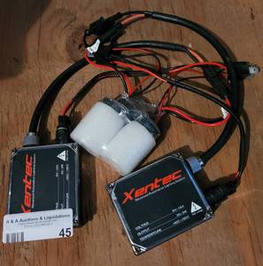lot 45 image: XENTEC ADVANCED AUTOMOTIVE LIGHTING SYSTEM AS SHOWN.