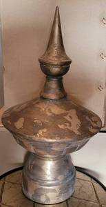 lot 61 image: DECORATIVE CENTERPIECE WITH BOX IN STYLECOLORCONDITION SHOWN. APPROX. 19 H x 11 DIA.