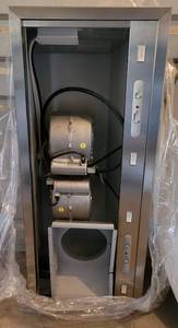 lot 96 image: COMMERCIAL VENT HOOD SYSTEM IN STYLECONDITION SHOWN. APPROX. 46 L x 18.5 W x 15 D.