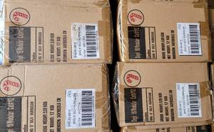 lot 177 image: LOT OF 8 NEW IN BOXES 9 SILVER HURRICANE VASES AS SHOWN. (YOUR BID X 8)