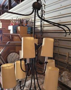 lot 226 image: CHANDELIER IN STYLECOLORCONDITION SHOWN.