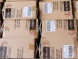 lot 235 image: LOT OF 12 NEW IN BOXES 9 SILVER HURRICANE VASES AS SHOWN. (YOUR BID X 12)