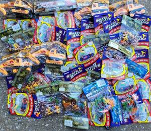 lot 247 image: LOT OF 49 NEW IN PACKAGES ASSORTED KIDS TOYS IN STYLES SHOWN. (YOUR BID X 49)