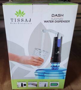 lot 254 image: LOT OF 2 NEW IN BOXES TISSAJ DASH AUTOMATIC DRINKING WATER DISPENSERS AS SHOWN. (YOUR BID X 2)
