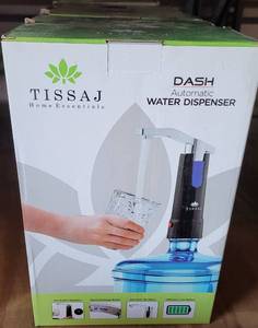 lot 255 image: LOT OF 2 NEW IN BOXES TISSAJ DASH AUTOMATIC DRINKING WATER DISPENSERS AS SHOWN. (YOUR BID X 2)