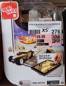 lot 276 image: LOT OF 5 NEW IN PACKAGES APPTIVITY HOT WHEELS AS SHOWN. (YOUR BID X 5)