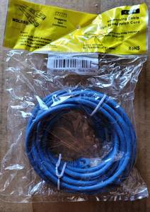 lot 294 image: LOT OF 24 NEW IN PACKAGES CAT-6 NETWORKING CABLES AS SHOWN. (YOUR BID X 24)
