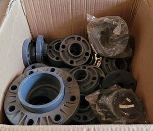 lot 311 image: LOT OF 8 SPEARS SCH80 PVC UNIONFITTINGS AS SHOWN. (YOUR BID X 8)