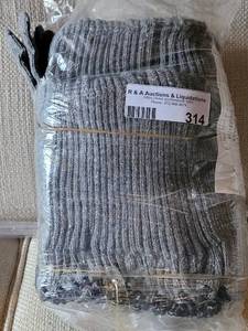 lot 314 image: PACK OF ONE DOZEN PAIR OF RN 26297 POLYURETHANE COATED PALMS GLOVES AS SHOWN.