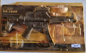 lot 335 image: TACTICAL PERFORMANCE ELECTRONICFULLY AUTOMATIC BB GUN VB2848 IN STYLECOLORCONDITION SHOWN.