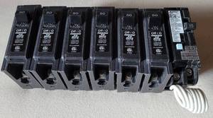 lot 361 image: LOT OF 7 ELECTRICAL BREAKERS AS SHOWN. (YOUR BID X 7)