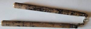 lot 366 image: MARTIAL ARTS NUNCHAKU  NUNCHUKS AS SHOWN.