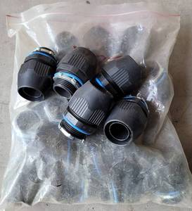 lot 417 image: LOT OF 23 CORD CONNECTORS IN BAG AS SHOWN. (YOUR BID X 23)