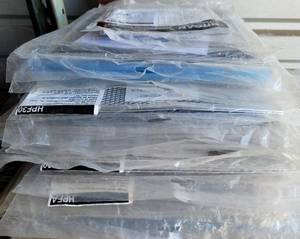 lot 467 image: LOT OF RANGE HOOD REPLACEMENT FILTERS IN ASSORTED SIZESMODELS AS SHOWN.