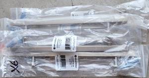 lot 484 image: LOT OF 6 BRAINERD STAINLESS STEEL SQUARE BAR P3776W-SS-CP AS SHOWN. (YOUR BID X 6)