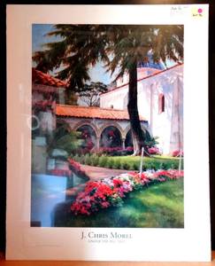 lot 51 image: JJ CHRIS MOREL UNDER THE BIG TREE POSTER - MEASURES 26 X 36 WRAPPED - ($37.50 GALLERY PRICE 1990)