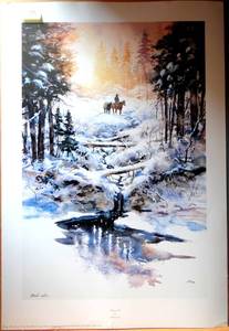 lot 70 image: LIMITED EDITION (878950) Milton Lewis Morning Trail - $$$