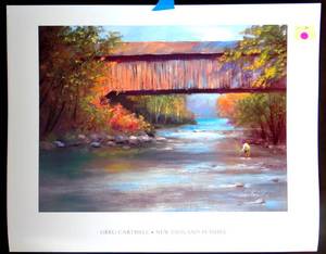 lot 84 image: NEW ENGLAND SUMMER BY GREG CARTMELL - 24 X 30 ($$$)