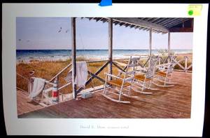 lot 89 image: DAVID E DOSS SUMMER RENTAL 20 X 30 PRINT ($$$$)