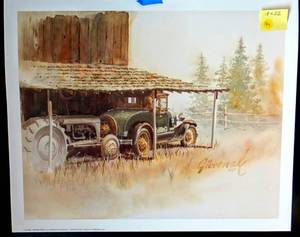 lot 94 image: 1981 EDITION - 1929 FORD MODEL A - A ROADSTER BY GIOVANALE - MEASURES 18 X 22 ($$)