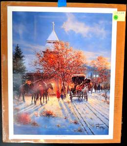 lot 98 image: REMEMBERING SUNDAY BY JACK TERRY - CICLEE 17 12 X 21 12 ($$$)