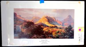 lot 99 image: Dalhart Windberg, CANYON GOLD, Grand Canyon Prospector Miner - MEASURES 14 X 24 ($$)